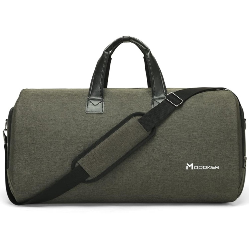Convertible Garment Bag with Shoulder Strap; Carry on Garment Duffel Bag